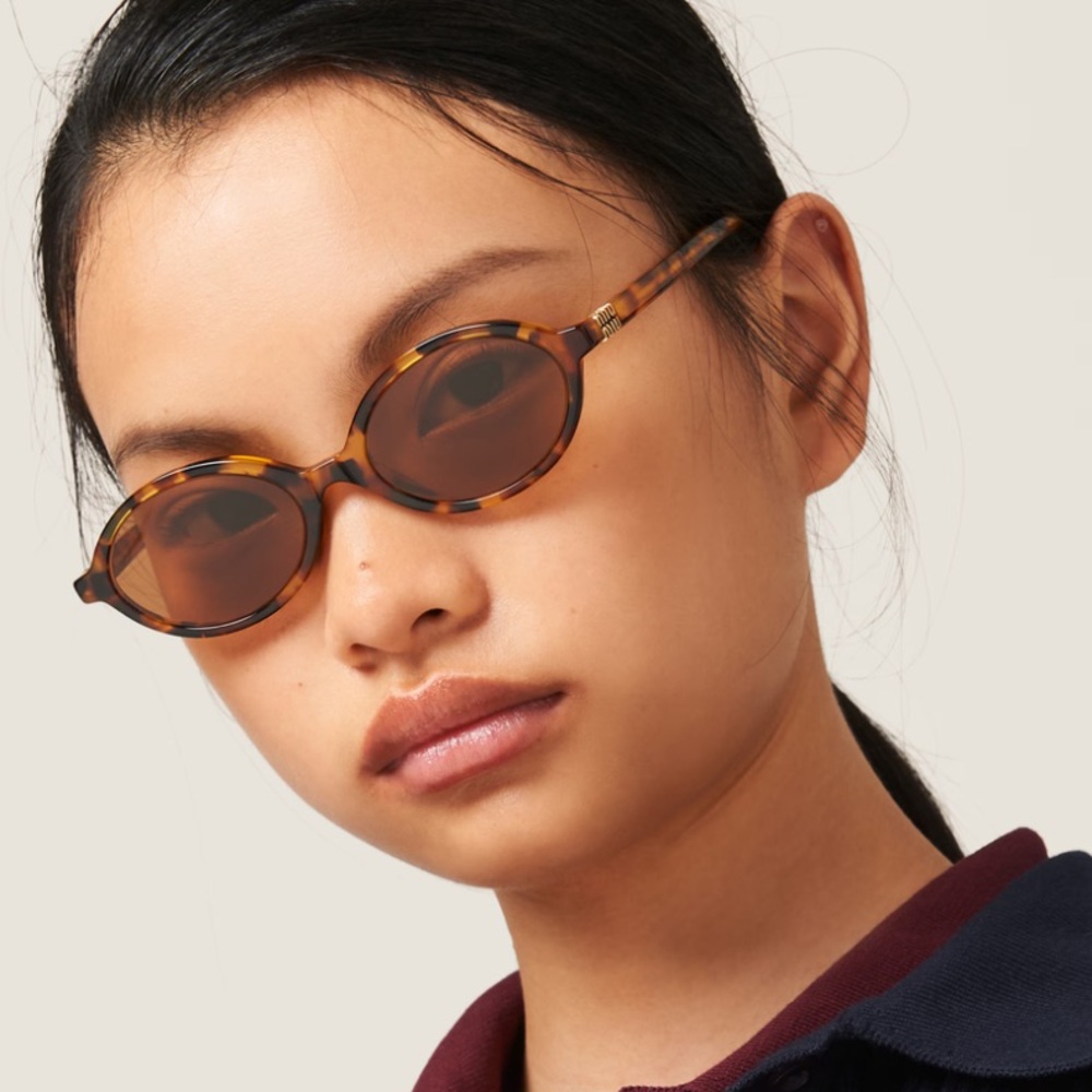 NWT Miu Miu Tortoise Shell Sunglasses